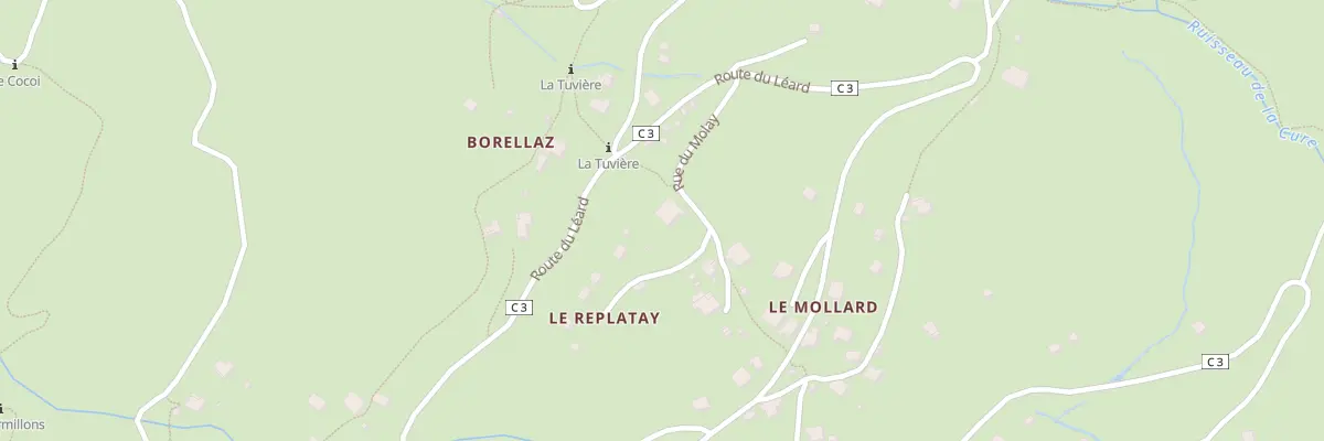 Plan du 130 Rue du Molay à Jarrier