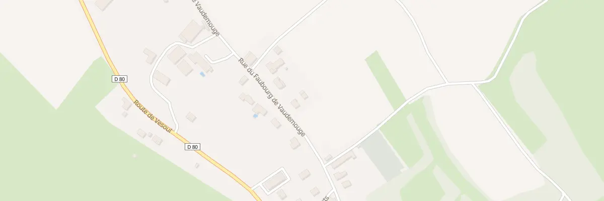 Plan du 6 Rue du Faubourg de Vaudemouge à Noroy-le-Bourg