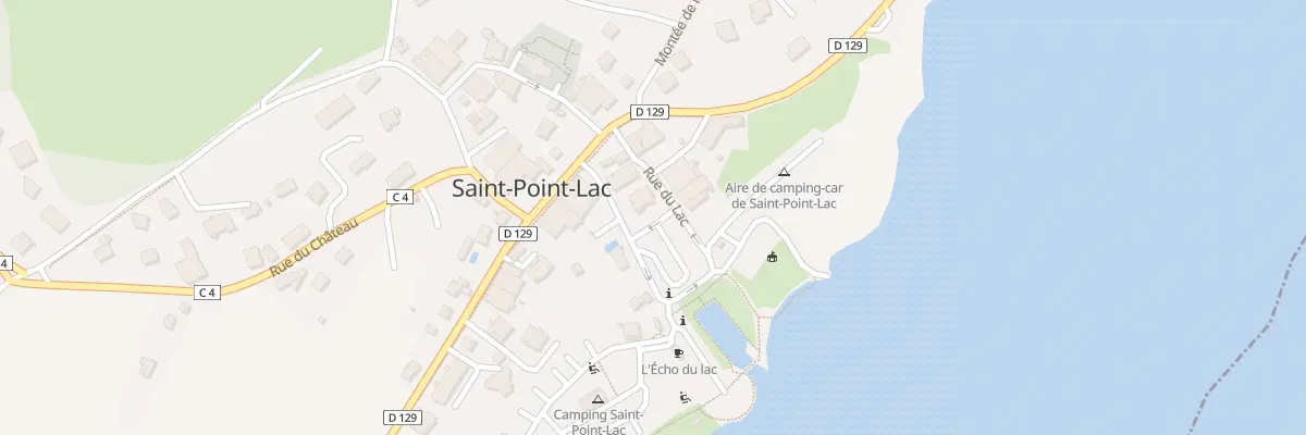 Plan du 3 Rue du Port à Saint-Point-Lac