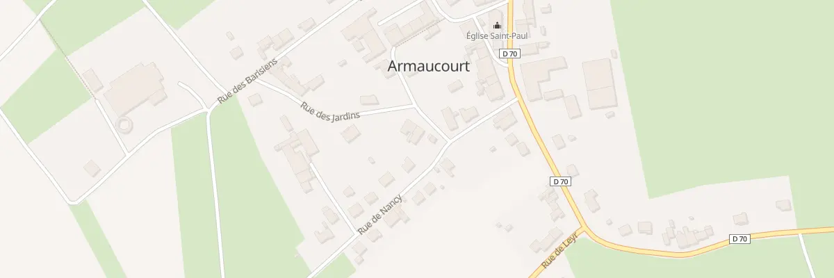 Plan du 2 Rue du Dauphin à Armaucourt
