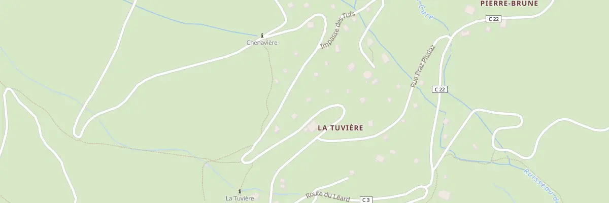 Plan du 338 Rue La Tuvière à Jarrier