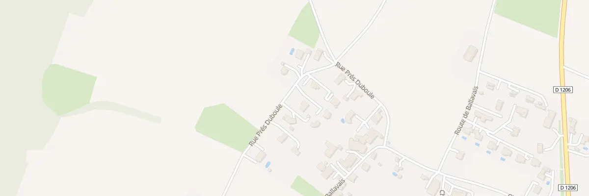 Plan du 267 Rue de Pres Duboul à Loisin