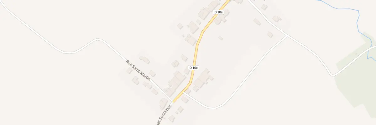 Plan du 532 Rue des Fontaines à Regney