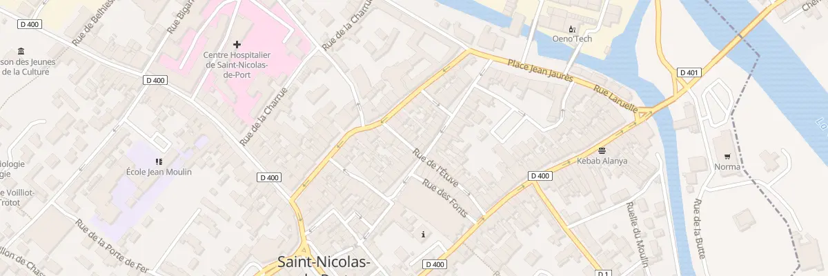 Plan du 7 Rue de l’Étuve à Saint-Nicolas-de-Port
