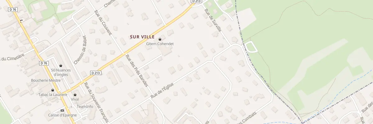 Plan du 5137B Rue de l’Eglise à La Chambre