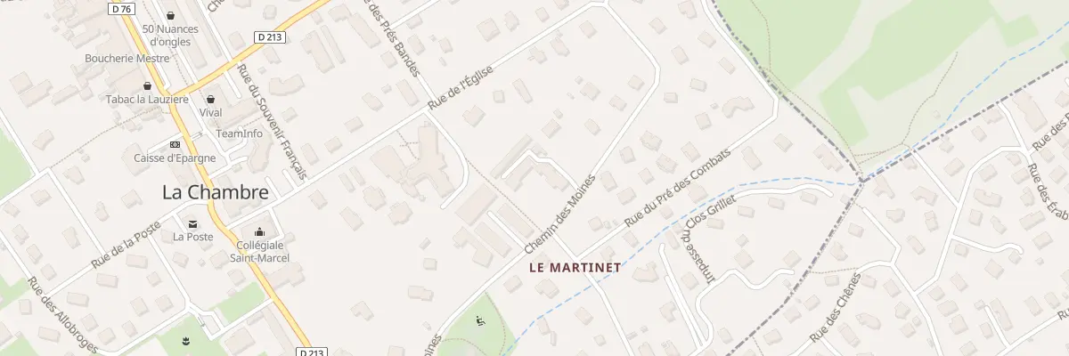 Plan du 5269 Che des Moines à La Chambre