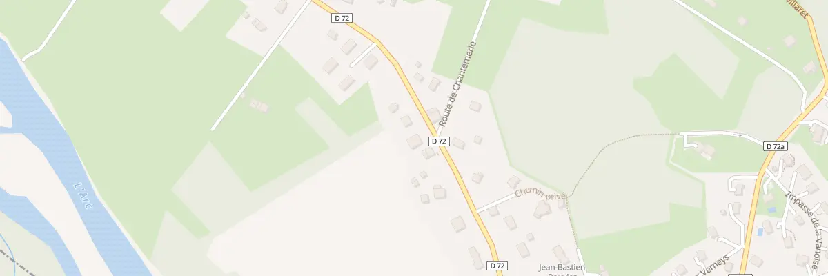 Plan du 35 Rte d’Aiton à Val-d’Arc