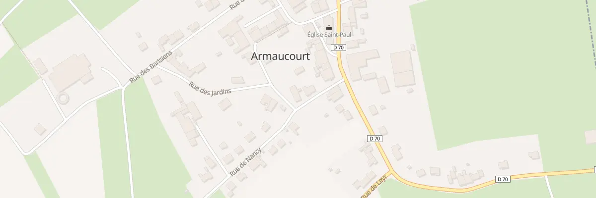 Plan du 5033 Rue du Dauphin à Armaucourt