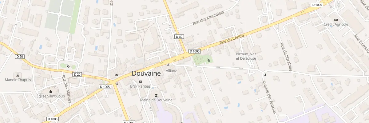 Plan du 52 Rue du Centre à Douvaine