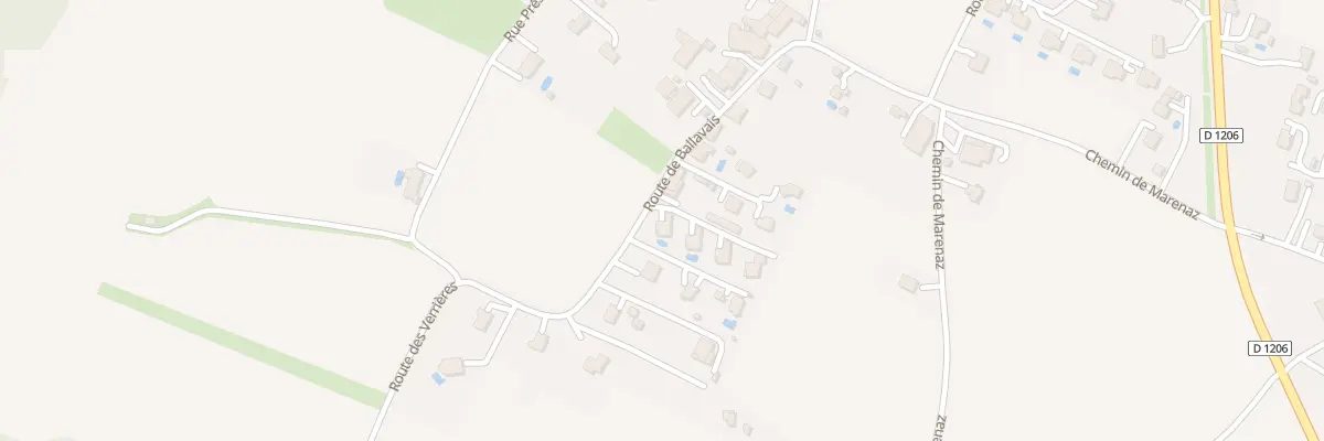 Plan du 821 Rte de Ballavais à Loisin