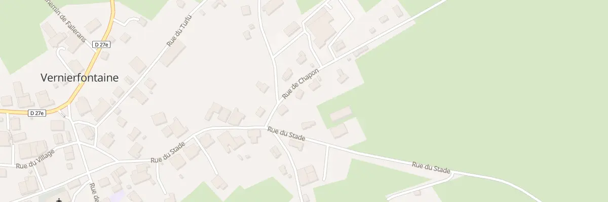 Plan du 68 Rue de Chapon à Vernierfontaine