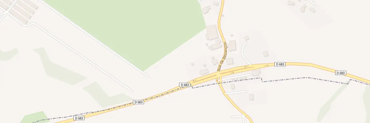 Plan du 12 Rue de Besançon à Grosbois