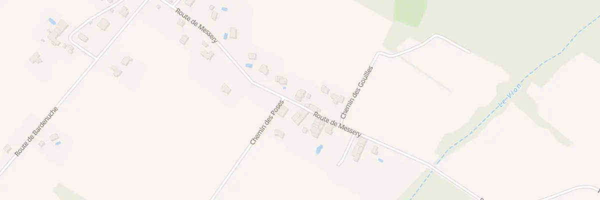 Plan du 4 Rte de Messery à Massongy