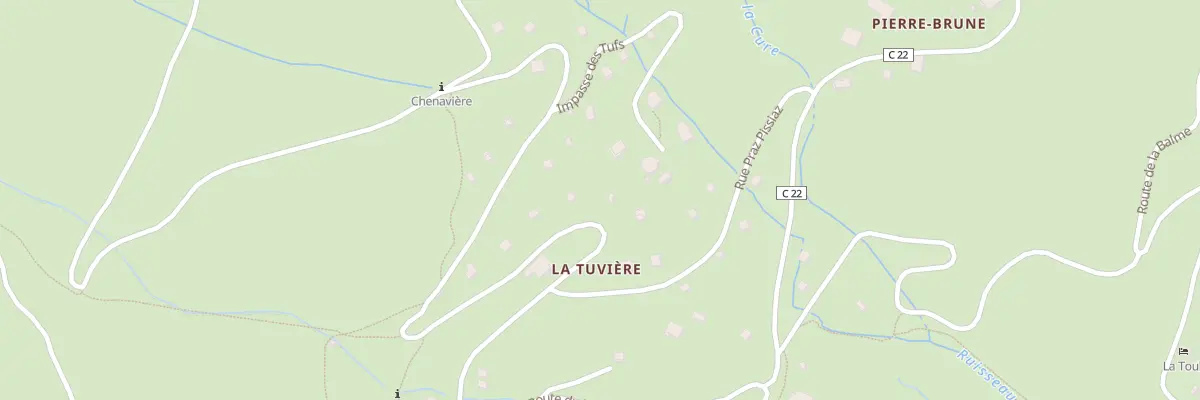 Plan du 272 Rue La Tuvière à Jarrier