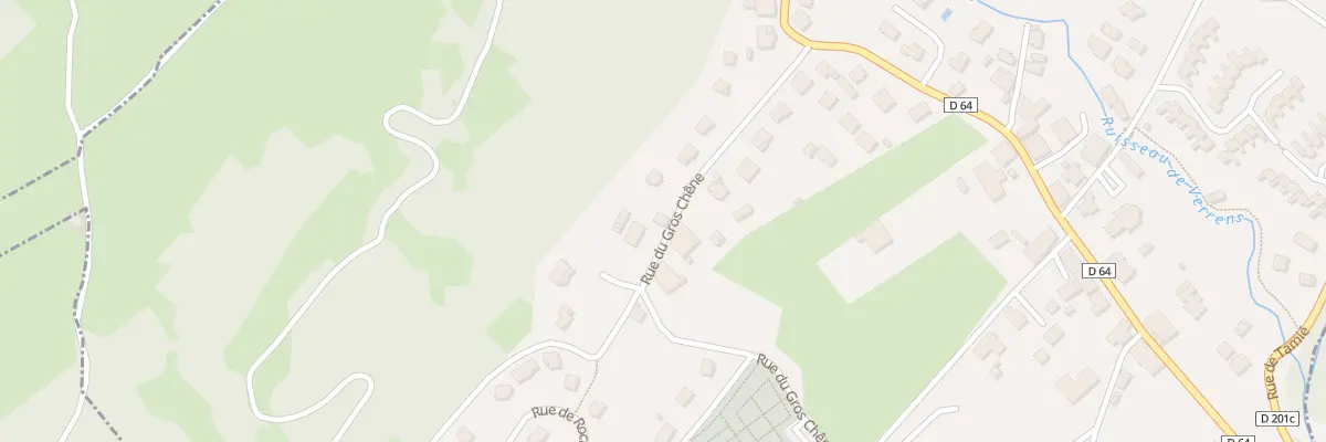 Plan du 17 Rue du gros chêne à Frontenex
