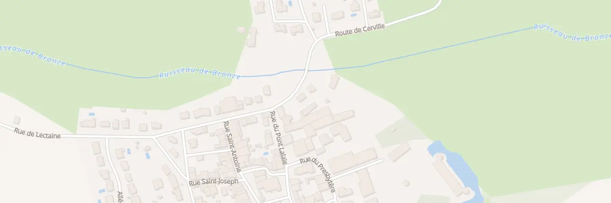 Plan du 44 Rte de Cerville à Lenoncourt