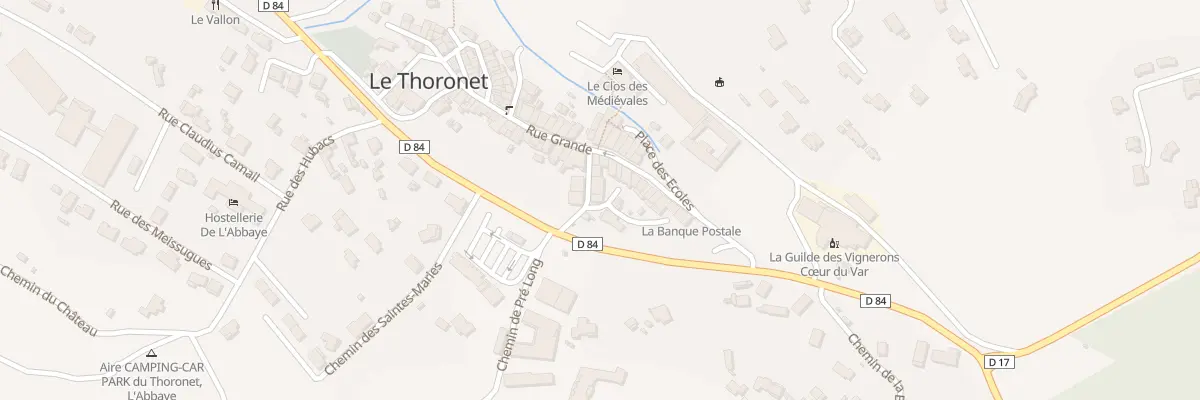 Plan du 7 Rue Saint-félix au Thoronet