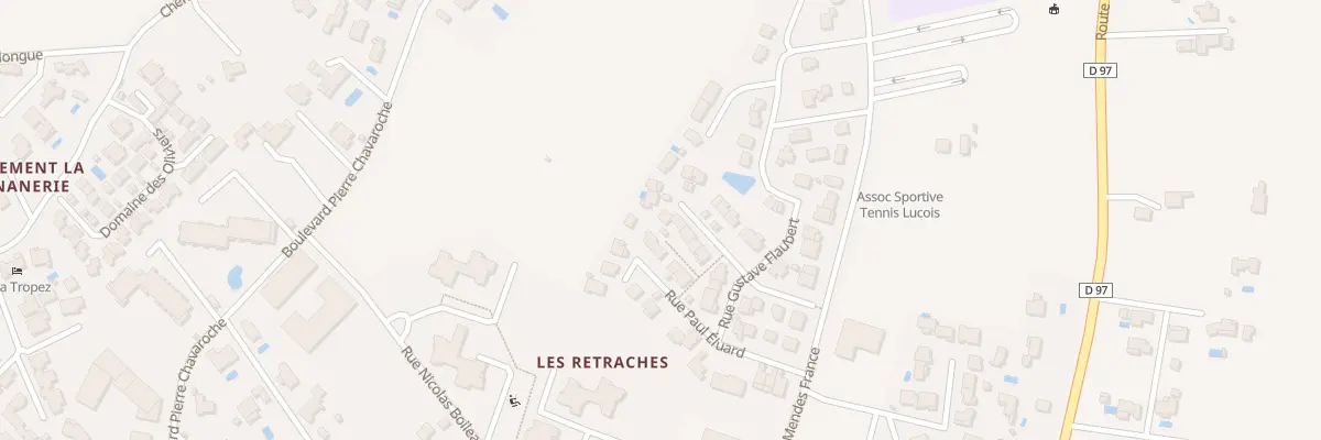 Plan du 76 Rue Théophile Gautier au Luc