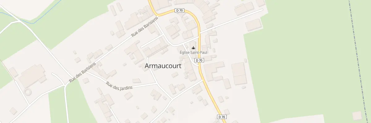 Plan du 8 Rue des Juifs à Armaucourt