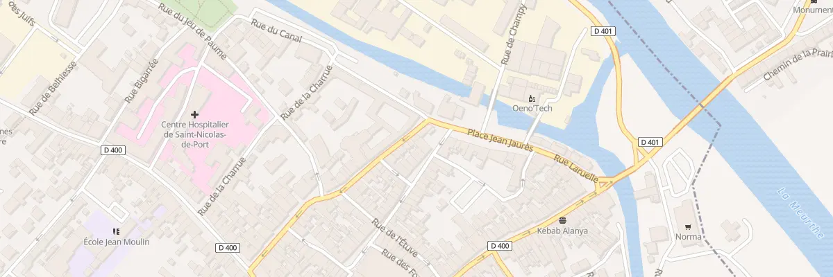 Plan du 42B Rue Bonnardel à Saint-Nicolas-de-Port