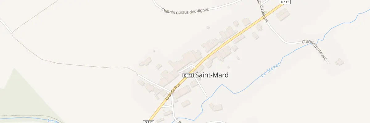 Plan du 15 Grande Rue à Saint-Mard