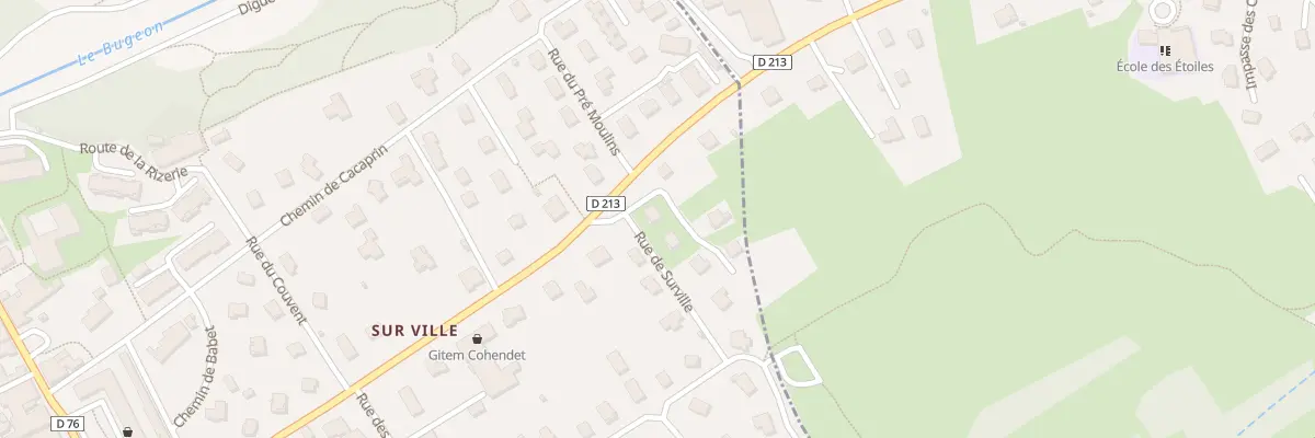 Plan du 5149C Rue de Surville à La Chambre