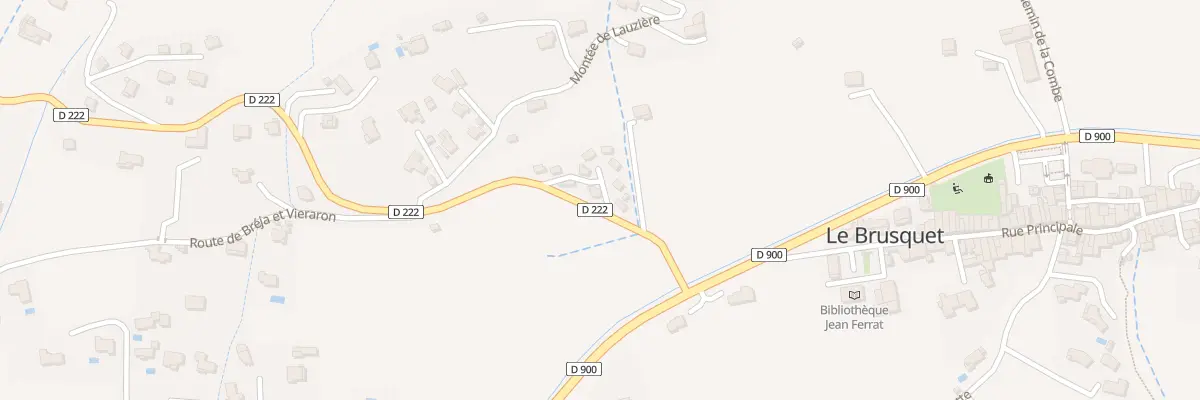 Plan du 31 Tra de la Chapelle au Brusquet
