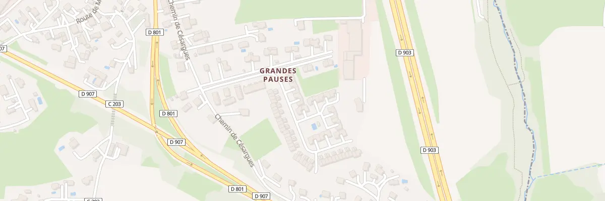 Plan du 61 Che des Grandes Pauses à Cranves-Sales