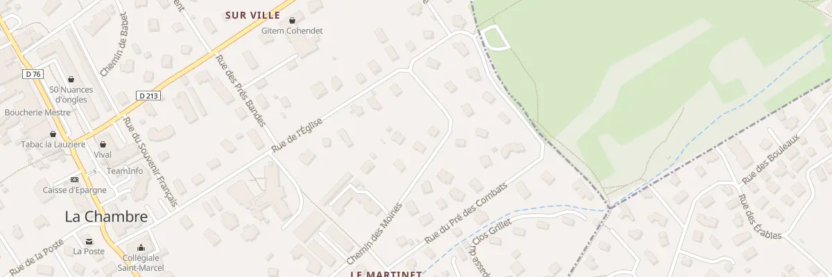 Plan du 5133 Che des Moines à La Chambre