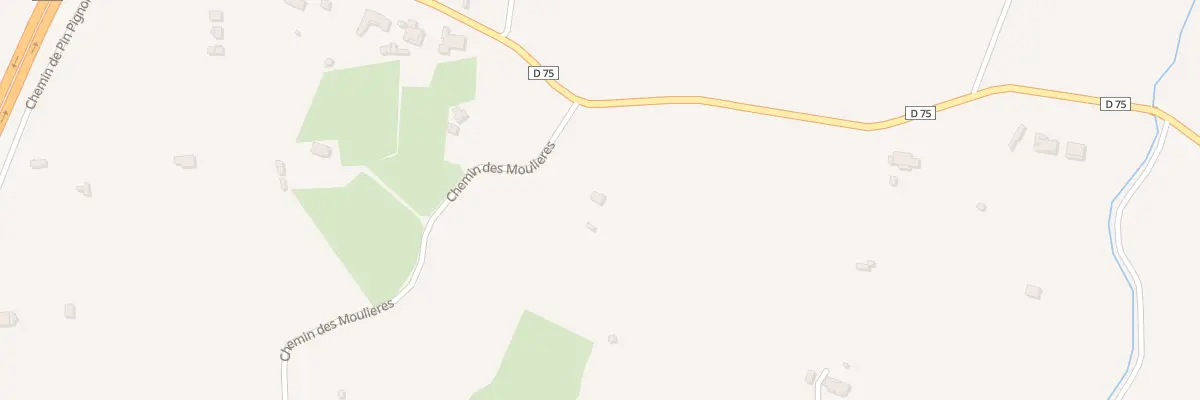 Plan du 779 Che des Moulières à Gonfaron