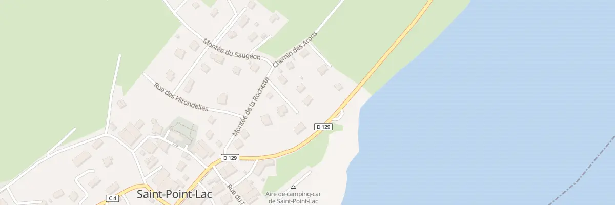 Plan du 16 Rue de la Rochette à Saint-Point-Lac