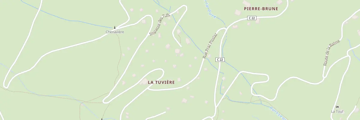Plan du 290 Imp des Tufs à Jarrier