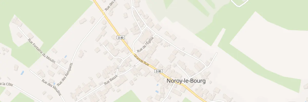 Plan du 6 Rue de l’Eglise à Noroy-le-Bourg
