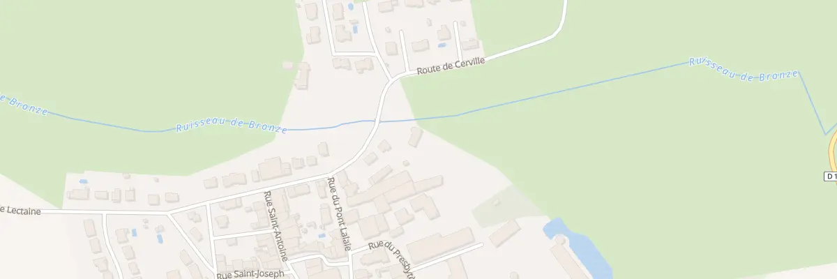 Plan du 72 Rte de Cerville à Lenoncourt
