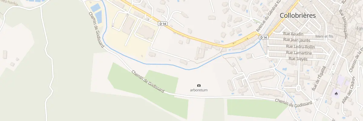 Plan du 9117 Notre Dame à Collobrières