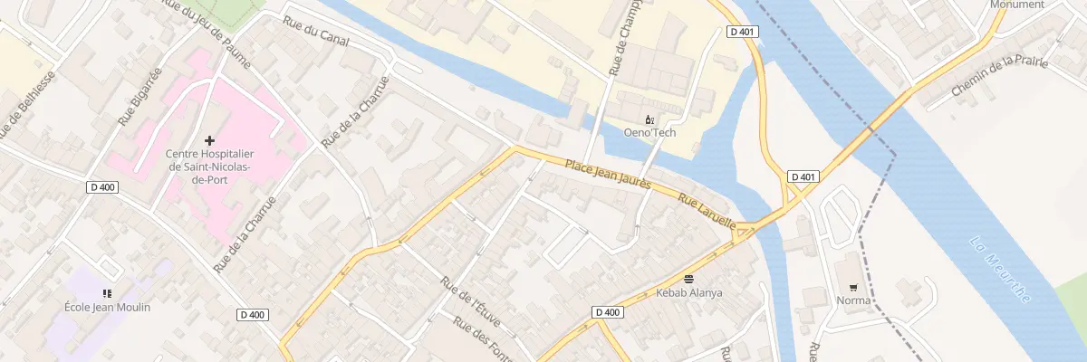Plan du 30 Rue Simon Moycet à Saint-Nicolas-de-Port