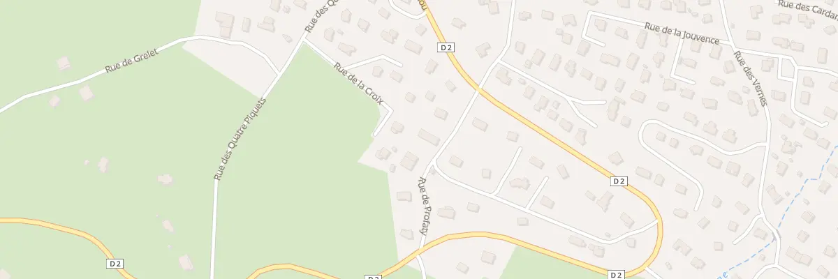 Plan du 652 Rue de profaty à La Roche-sur-Foron
