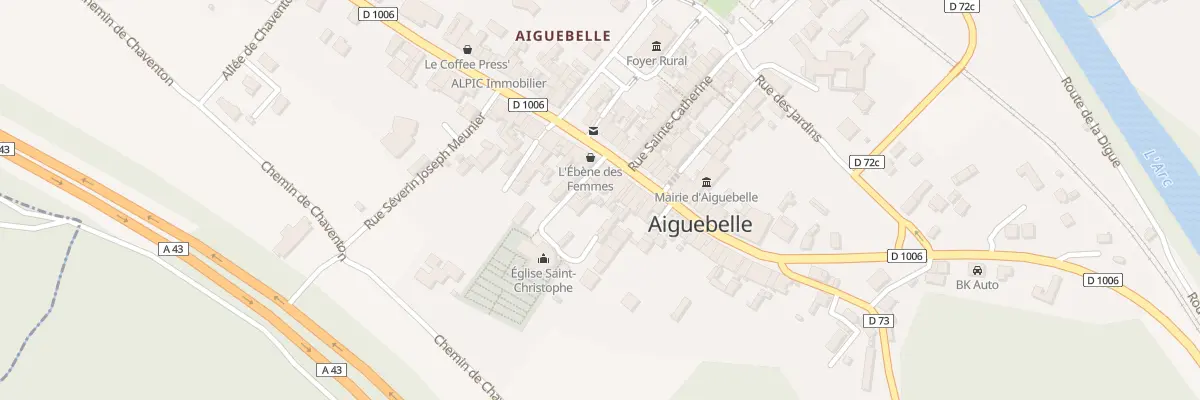 Plan du 37 Rte D 1006 Grande Rue à Val-d’Arc