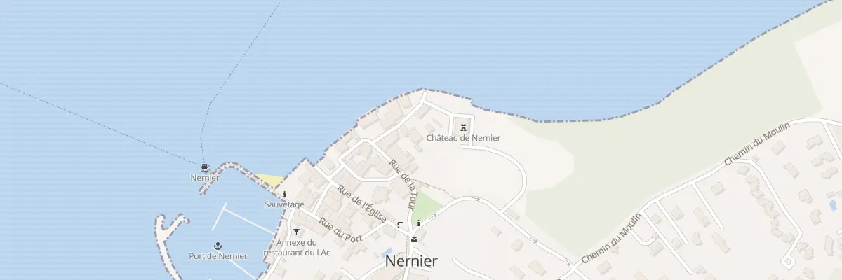 Plan du 60 Rue de la tour à Nernier