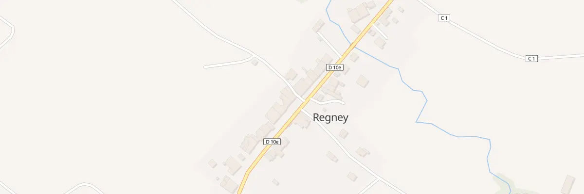 Plan du 252 Rue des Fontaines à Regney