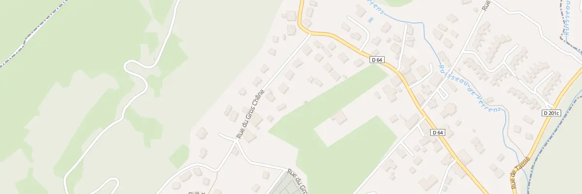 Plan du 20 Rue du gros chêne à Frontenex