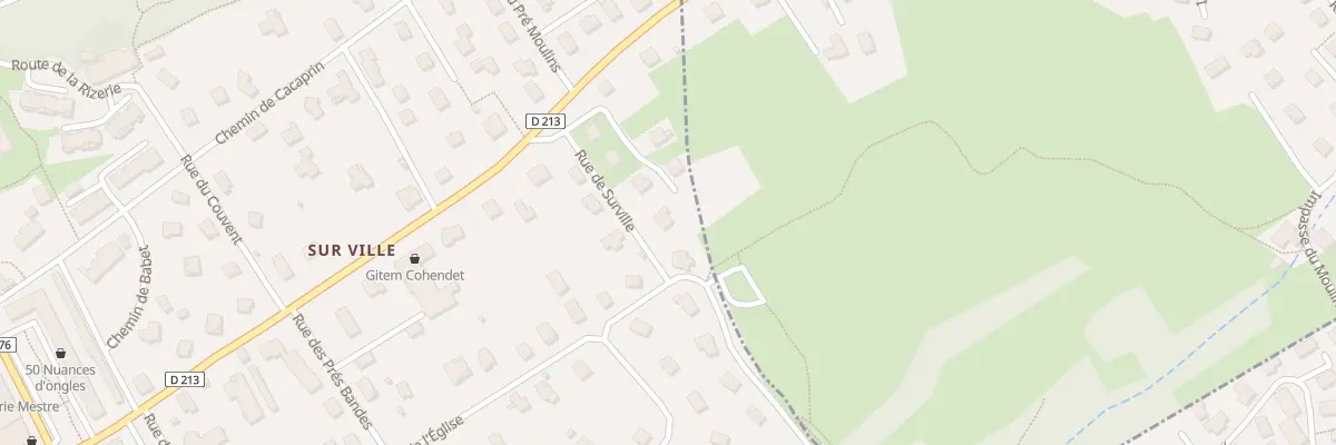 Plan du 5272 Rue de Surville à La Chambre