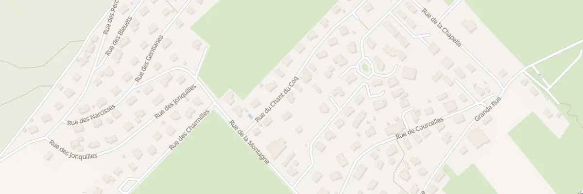 Plan du 8 Rue Chant du Coq à Dommartin