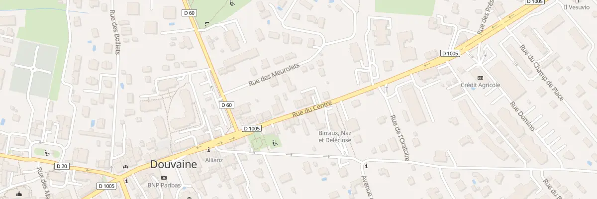 Plan du 89 Rue du Centre à Douvaine
