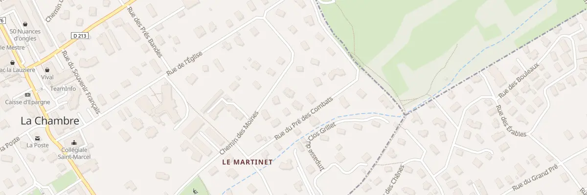 Plan du 5285 Che des Moines à La Chambre