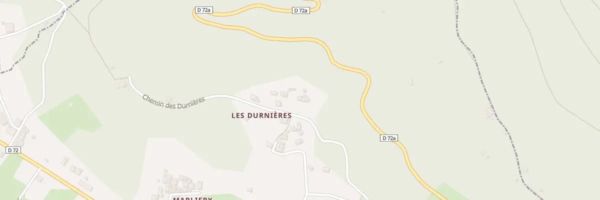 Plan du 1 Che des Durnières à Val-d’Arc