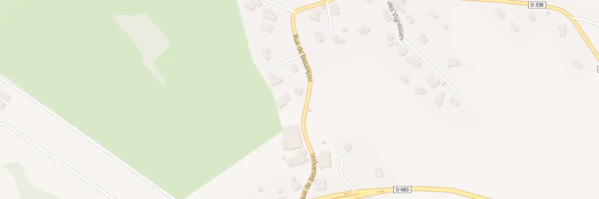 Plan du 6 Rue de Besançon à Grosbois