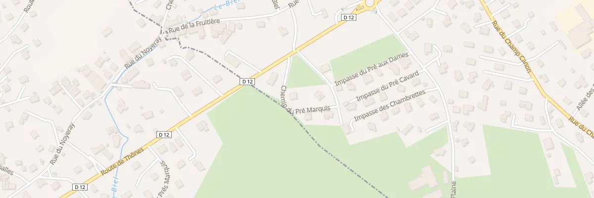 Plan du 113 Che du Pré Marquis à Saint-Ferréol