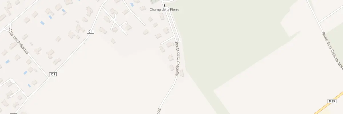 Plan du 266 Rte de la Chapelle à Nernier