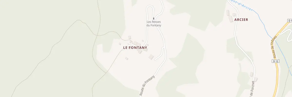 Plan du 5203 Le Fontany à Saint-Ferréol